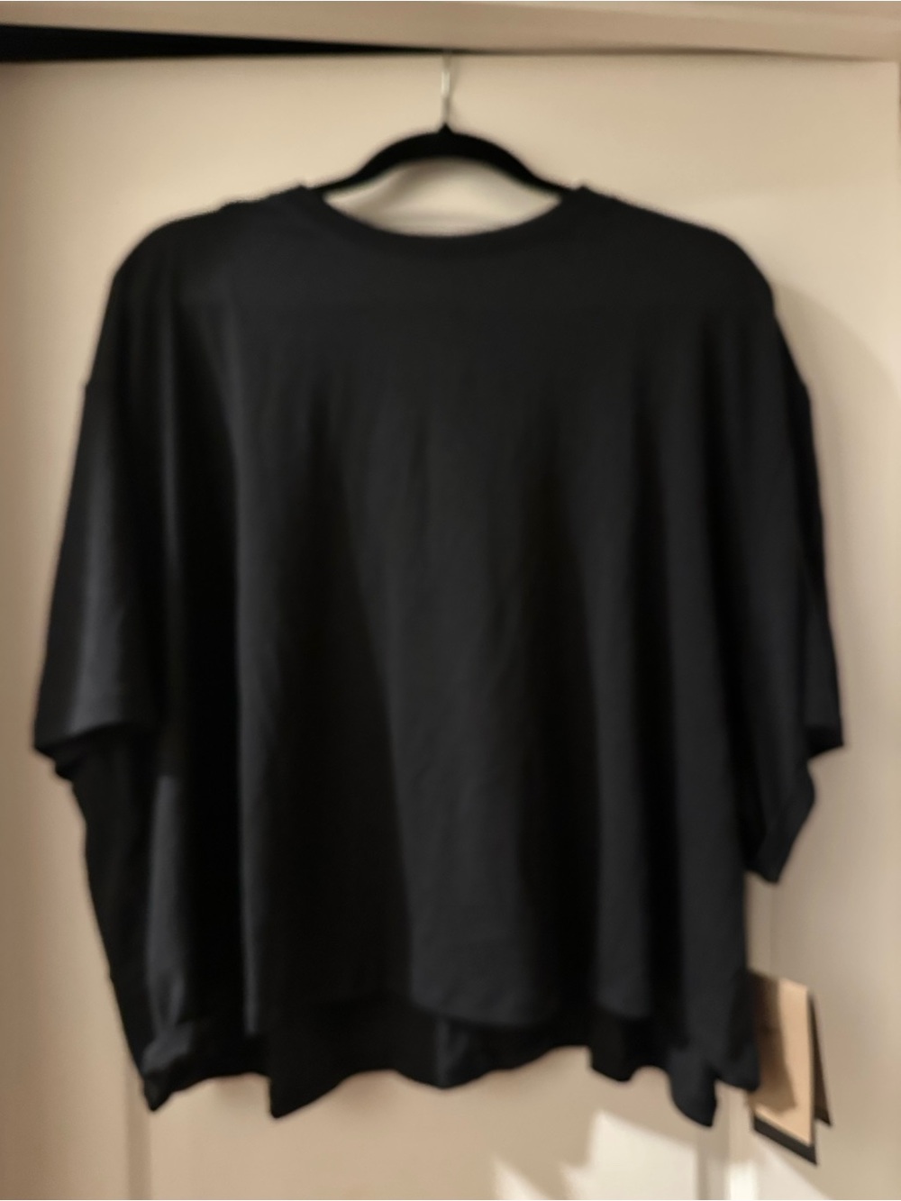 Nike Black Women's Relaxed Short Sleeve Top